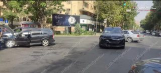 Երևանում բախվել են «Li Auto L6»-ն ու «Opel Astra»-ն
