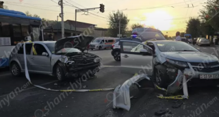 Երևանում բախվել են «Chevrolet»-ն, «Volkswagen»-ը, «Opel»-ն ու «Mitsubishi»-ն. կա 1 զոհ, 4 վիրավոր