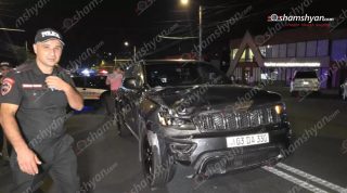 Jeep-ը Կոմիտասում՝ ստորգետնյա անցման մոտ, վրաերթի է ենթարկել փողոցը չթույլատրված տեղով անցնող հետիոտնին․ վերջինը տեղում մահացել է