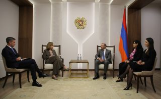 Արմեն Գրիգորյանն ու Քրիստինա Քվինը քննարկել են ՀՀ-ի և ԱՄՆ-ի միջև ստորագրված փոխըմբռնման հուշագրերի իրագործմանն ուղղված քայերի ընթացքը