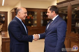 Սուրեն Պապիկյանն ընդունել է դիվանագիտական առաքելությունն ավարտող  Մեհդի Սոբհանիին