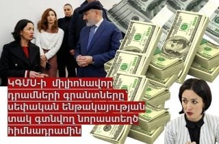 ԿԳՄՍ նախարարությունն իր հոգեզավակ հիմնադրամին դարձյալ դրամաշնորհ է հատկացրել