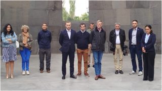 ՀՀ-ում Ֆրանսիայի դեսպանության պաշտպանության առաքելությունն այցելել է Հայոց ցեղասպանության հուշահամալիր