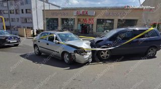 Սպիտակում բախվել են «Opel Astra»-ն ու «Opel Zafira»-ն. կան տուժածներ