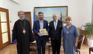 Դեսպան Մկրտչյանը Խանիայի քաղաքապետի հետ քննարկել է մշակույթի և զբոսաշրջության ոլորտներում համագործակցությանն առնչվող հարցեր