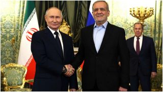 Պուտինը հանդիպել է Իրանի նախագահի հետ
