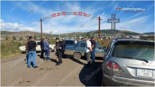 Մեծավանցիները փակել են Հայաստան-Վրաստան ճանապարհը. պահանջում են ասֆալտապատ ճանապարհ