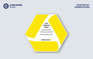 Կոնվերս Բանկն արժանացել է «STP Excellence Award» մրցանակի