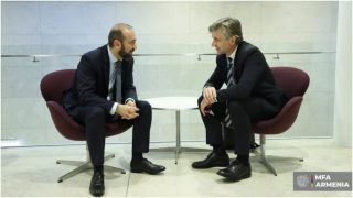Արարատ Միրզոյանը Լիտվայի գործընկերոջ հետ քննարկել է բազմակողմ հարթակներում փոխգործակցության հարցեր