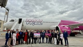 «Wizz Air» ավիաընկերությունը պաշտոնապես բազավորվեց Զվարթնոց օդանավակայանում