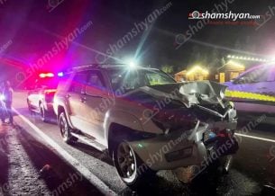 Գեղարքունիքում բախվել են «Hyundai»-ն, «Toyota»-ն և «Opel»-ը. կա 4 տուժած