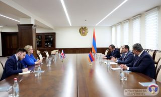Պապիկյանը Միացյալ Թագավորության նորանշանակ դեսպանի հետ քննարկել է համագործակցությանն առնչվող հարցեր