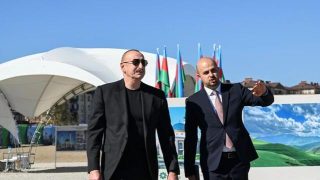 Թշնամուն վտարեցինք մեր հողերից և այսօր հրաշալի կյանք ենք կառուցում․ Ալիև Թշնամուն վտարեցինք մեր հողերից և այսօր հրաշալի կյանք ենք կառուցում․ Ալիև
