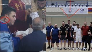 Ապե՜, դու վերջը քպ ֆուտբոլի՞ստ ես, թե՞ քպ դպիր… վզիդ էլ բան ա կպել. Միհրան Պողոսյանը բացահայտել է Հովհաննավանքի «պատարագի» կեղծ դպիրին Ապե՜, դու վերջը քպ ֆուտբոլի՞ստ ես, թե՞ քպ դպիր… վզիդ էլ բան ա կպել. Միհրան Պողոսյանը բացահայտել է Հովհաննավանքի «պատարագի» կեղծ դպիրին