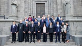 Դատախազությունն ու Մատենադարանը մեկնարկել են Մխիթար Գոշի «Գիրք դատաստանի»-ին վերաբերող միջազգային գիտաժողովը Դատախազությունն ու Մատենադարանը մեկնարկել են Մխիթար Գոշի «Գիրք դատաստանի»-ին վերաբերող միջազգային գիտաժողովը