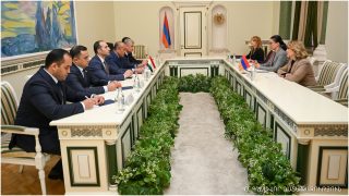 Վարդապետյանն ընդունել է Տաջիկստանի ֆինանսական վերահսկողության և կոռուպցիայի դեմ պայքարի գործակալության պատվիրակությանը