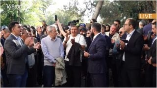 «Ազատությո՜ւն…». Վանկարկումներ՝ ՔԿ բակում