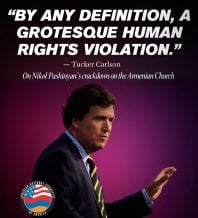 Ցանկացած սահմանմամբ՝ դա իրավունքների կոպիտ խախտում է. Թաքեր Կարլսոնը՝ ՀԱԵ նկատմամբ հալածանքների մասին