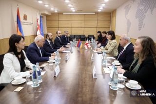 Մեր փոխկապակցվածությունն իրապես պահանջված է առավել, քան երբևէ և հանդիսանում է մեր քաղաքացիների բարեկեցության կարևոր գրավական. Արարատ Միրզոյանը՝ Վրաստանում