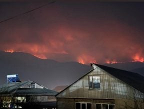 Դիլիջանում կրակն արդեն մոտեցել է «Լեռնային Հայաստան» առողջարանին