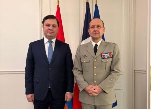 Հայաստան-Ֆրանսիա պաշտպանական համագործակցության հարցեր են քննարկվել