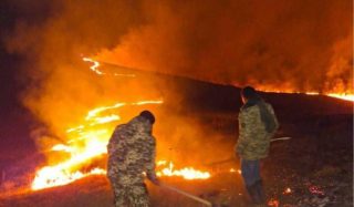 Ճամբարակ-Թթուջուր հատվածում բռնկված հրդեհի օջախներից 2-ը մարվել է, մյուս օջախներում հրդեհը մեկուսացվել է․ ՆԳՆ