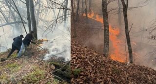 Նավուր բնակավայրի հարակից անտառներում հրդեհը դեռ չի մարվել