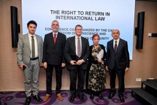 Ադրբեջանն ու Եվրոպան՝ ձեռք-ձեռքի տված. Բրյուսելում կայացել է Արևմտյան ադրբեջանցիների հայրենիք վերադառնալու իրավունքի մասին միջազգային համաժողովը