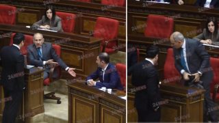 Նիկոլ Փաշինյանը դժգոհեց Ալեն Սիմոնյանից և կտրուկ հեռացավ նիստերի դահլիճից