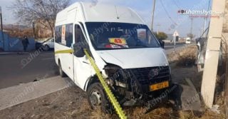 Թիվ 43 երթուղին սպասարկող «ԳԱԶել»-ը վթարի է ենթարկվել․ վիրավոր կա