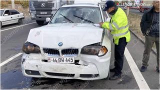 Աբովյանի «Գայի պոստի» մոտ վթարի են ենթարկվել հարսանեկան արարողության մեկնողները