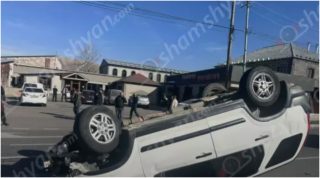 Հրազդան քաղաքում բախվել են «Toyota»-ն և «Honda»-ն. կան վիրավnրներ