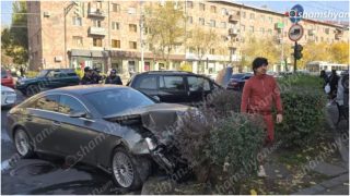 Երևանում բախվել են «Mercedes»-ը և «Opel»-ը․ կան տուժածներ
