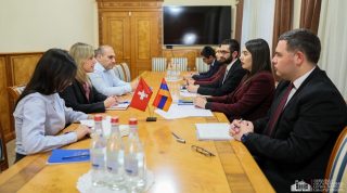ՆԳ նախարար Արփինե Սարգսյանը և Շվեյցարիայի դեսպանը քննարկել են համագործակցության ընդլայնումը