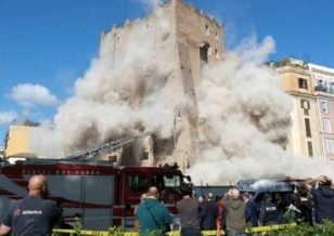 Հռոմի կենտրոնում պատմական աշտարակը մասամբ փլուզվել է. տուժել է չորս մարդ