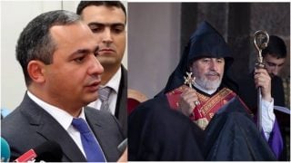 Ստուգե՞լ եք՝ Եզրաս Սրբազանը ԿԳԲ գործակա՞լ է. պետք է հանցագործության մասին հաղորդում ունենանք. Լրագրողի հարցը և ՔԿ նախագահի պատասխանը