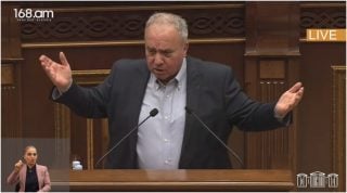 Այ թալանի դեմ պայքարողնե՛ր, փողերն ո՞ւր են. Հրանտ Բագրատյան