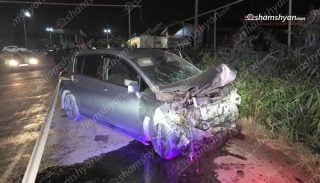 Արարատում բախվել են «BMW»-ն ու «Nissan Versa»-ն․ կա 1 զnh 1 վիրավnր