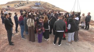 Հատիսի գագաթին կառուցվող Հիսուս Քրիստոսի մոնումենտալ արձան–համալիրի շինարարությունը շարունակվում է ակտիվ և ինտենսիվ տեմպերով. Գագիկ Ծառուկյան