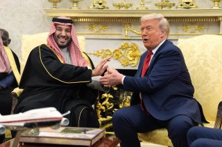 Թրամփը բին Սալմանի հետ հանդիպմանը հայտարարել է պաշտպանության ոլորտում խոշոր համագործակցության մասին