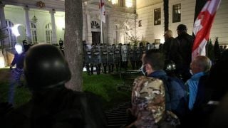 Վրաստանում ոստիկանությունը ձերբակալել է 13 ցուցարարի