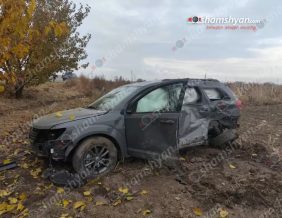 Ոսկետափում բախվել են «Dodge»-ն ու «Howo» բեռնատարը. «Dodge»-ը հայտնվել է դաշտում. կա տուժած