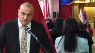 ՀՀ օրհներգով և Տերունականով մեկնարկեց Մասիսի նորընտիր համայնքապետի երդման արարողությունը