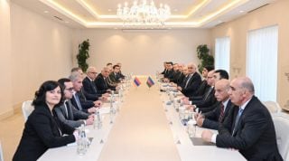 Ադրբեջանի Գաբալա քաղաքում Մհեր Գրիգորյանի և Շահին Մուստաֆաևի նախագահությամբ տեղի է ունեցել Հայաստանի և Ադրբեջանի միջև պետական սահմանի սահմանազատման հարցերով հանձնաժողովի 12-րդ հանդիպումը