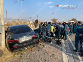 Մուղնիում բախվել են 2 «Mercedes»-ներն ու «Mitsubishi»-ն. կա 1 զnh, 2 վիրшվոր