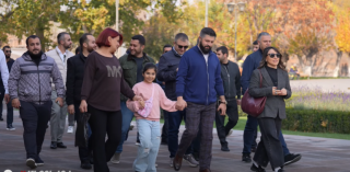 «Մեր ձևով» ժողովրդական շարժման անդամները չնախատեսված այց են կատարել Վաղարշապատ համայնք