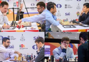 ՖԻԴԵ-ի շախմատի աշխարհի խաղափուլում ՀՀ-ն ներկայացնող գրոսմայստերները խաղերն ավարտեցին ոչ-ոքի