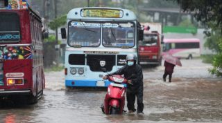 Շրի Լանկայում ուժեղ անձրևներից առաջացած սողանքների և ջրհեղեղների հետևանքով ավելի քան 40 մարդ է զոհվել