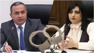 Թագուհի Թովմասյանը ՔԿ նախագահին ձեռնաշղթա նվիրեց. ՔԿ նախագահը խոստովանեց՝ «դրա իսկականն ունի»