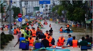 Վիետնամում ջրհեղեղների հետևանքով զոհերի թիվը հասել է 55-ի